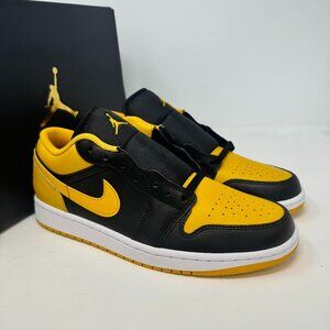 Air Jordan 1 Low Men's Sneaker, 553558 072, Yellow Ochre